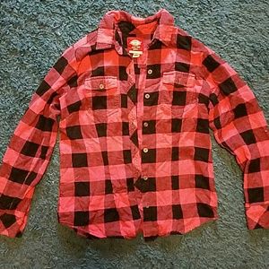 Closet CLEAROUT hot pink flannel
